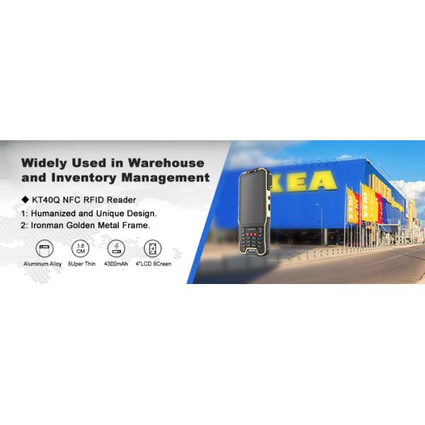 Android Logistics Cell Phone Barcode Scanner 1D 2D Laser Smartphone NFC RFID Card Reader