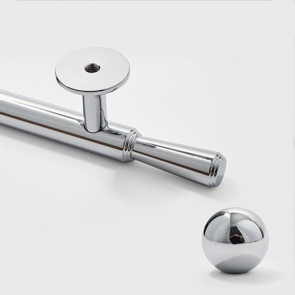 Elegant Zinc Alloy Silver 128mm Handle And Knobs With Ergonomic Design