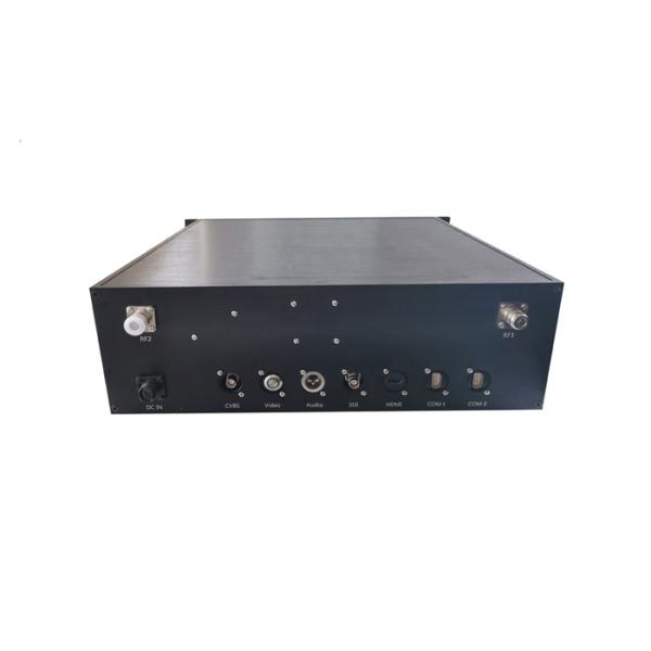 Tactical COFDM Video Transmitter with High Power for Long Range Real Time Communication