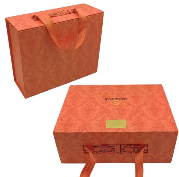 Empty Luxury Premium Paper Rigid Custom Magnetic Box Packaging