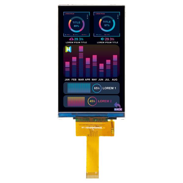 4.0 Inch 480x800 TFT LCD Display ST7701S IPS MIPI Interface Module