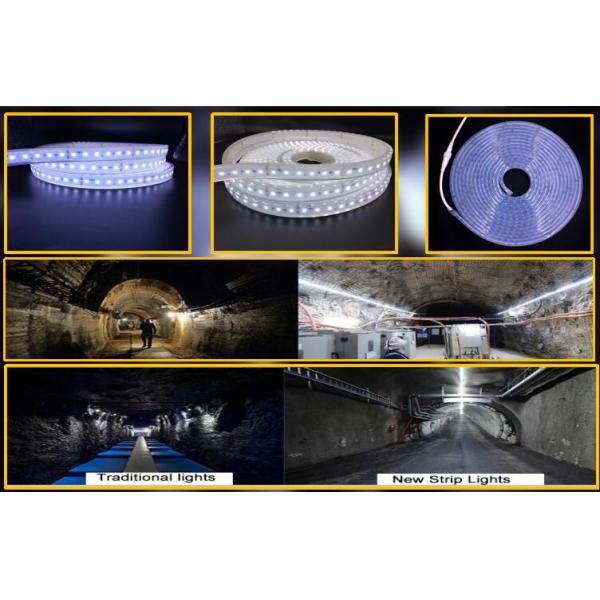 Anti Explosive LED Flexible Strip Lights High Lumen Fire Resistant Easy Installation