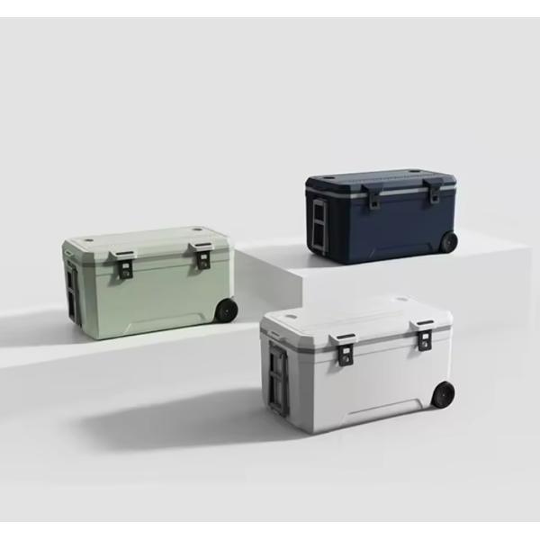 Large Capacity Durable 120L Cooler Box With Optional Temperature Display For Outdoor And Industrial Use