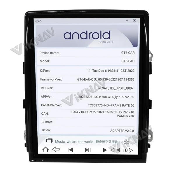 VIKNAV Aftermarket 10.4inch Cayenne Porsche Head Unit Replacement 2011-2016 Wireless radio