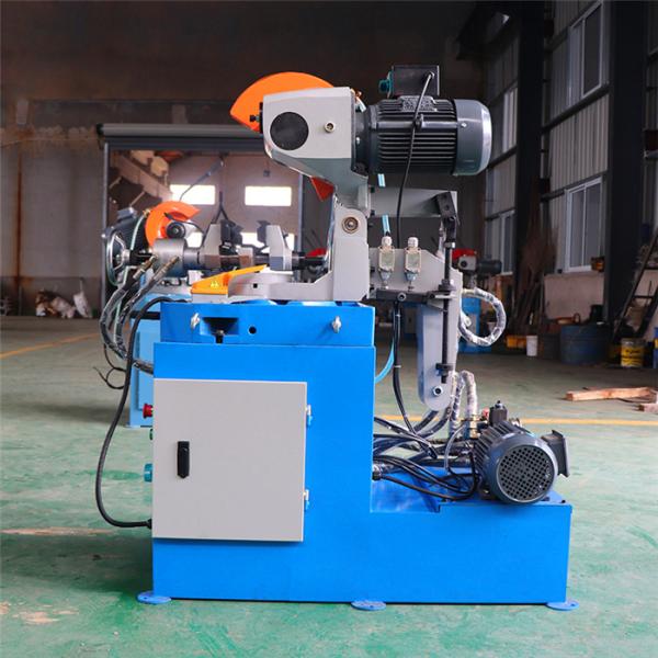 Hydraulic Pipe Bending Machine / Tube Cutting Machine For CNC Semi Automatic Pipe