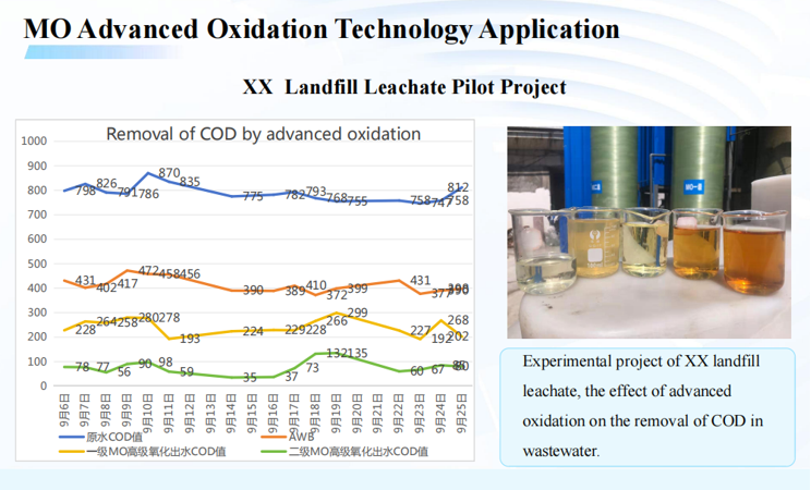 Advanced Oxidation Catalyst M with Large Specific Surface Area High Catalytic Activity and Strong Enrichment Capacity