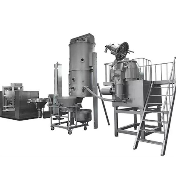 Vertical Fluid Bed Dryer Granulation Machine Chemical FL Series