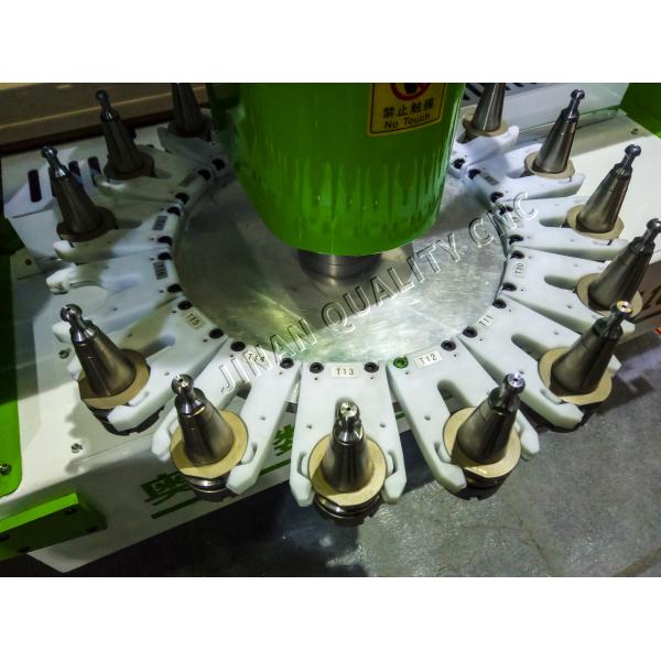 3 Axis CNC Machining Center With Carousel / Disk ATC System For Woodworking 1325