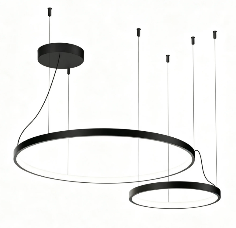 Knurled Lock Cap External Thread Cable Gripper for Stepless Height Adjustment Suspended Lighting