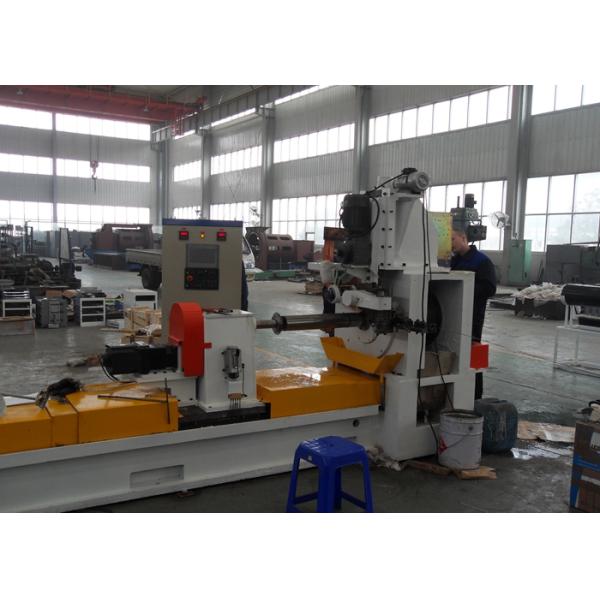 Dewatering Welded Bar Wedge Wire Drum Screen Machine , Wire Mesh Manufacturing Machine
