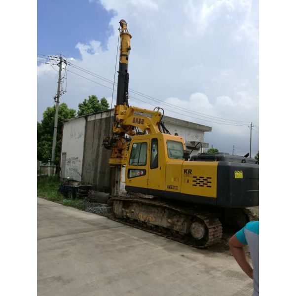 Rotary Drilling Equipment / Rotary Piling Rig Modules Type Black And Yellow Max. Drilling Diameter 1200 Mm