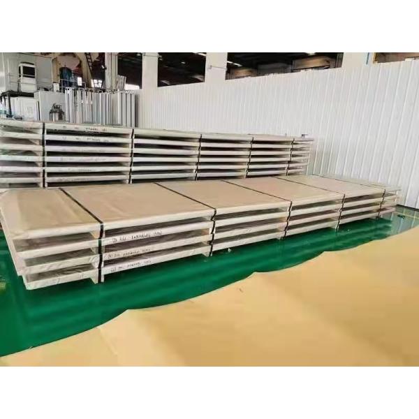 Customized Rolled Stainless Steel Plate Brushed Formability Weld Ability 1500mm