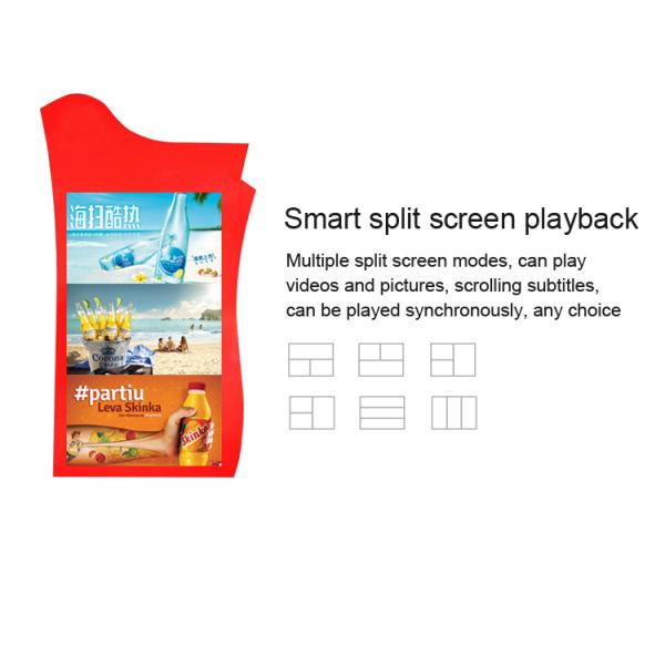 5s Response Wall Mounted LCD Screen 1920x1080 For Advertising