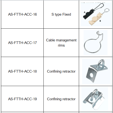 FTTH Distribution Box ANSHI FTTX S Type Stainless Steel