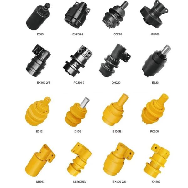 Excavator roller assembly E55 E70 E120 E200 E325 E345 Track roller for excavator construction equipment