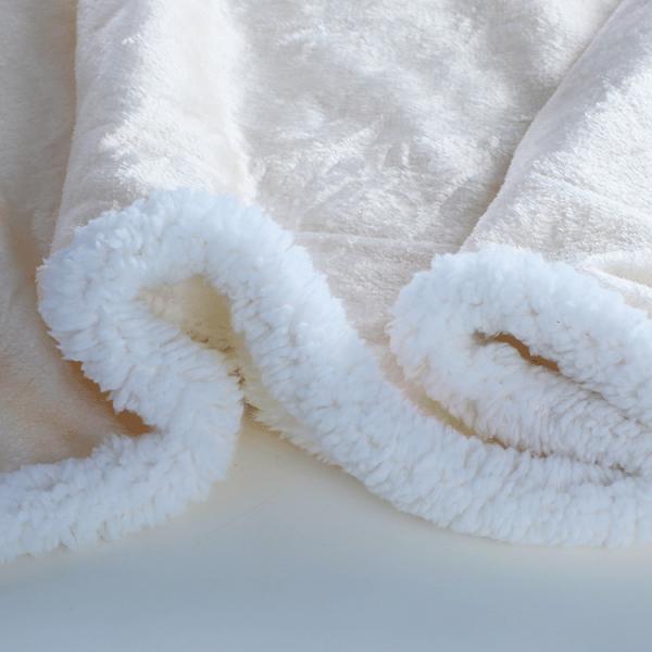 2 Layer Polyester Fleece Throws 30X40 Inch Microfiber Soft Flannel Blanket