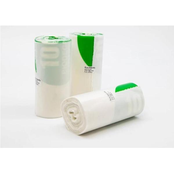 Made From Plants Customized wholesale biodegradable compostable pharmacy bag with singlet handle