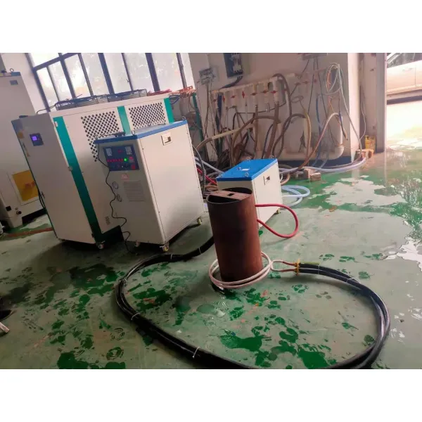 Mf-120kw Medium Frequency Induction Heating Machine with 4m Flexible Connection