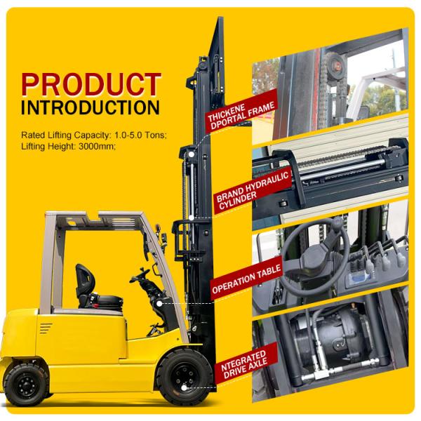 Strong Climb Hydraulic off Road Forklift Machine 4wd Forklifts 4x4 All Terrain Forklift Truck Price