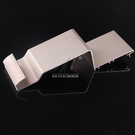 Buy Champagne Tile Trim Profiles , Extruded Aluminium Profiles 5.8-5.98m Length at wholesale prices
