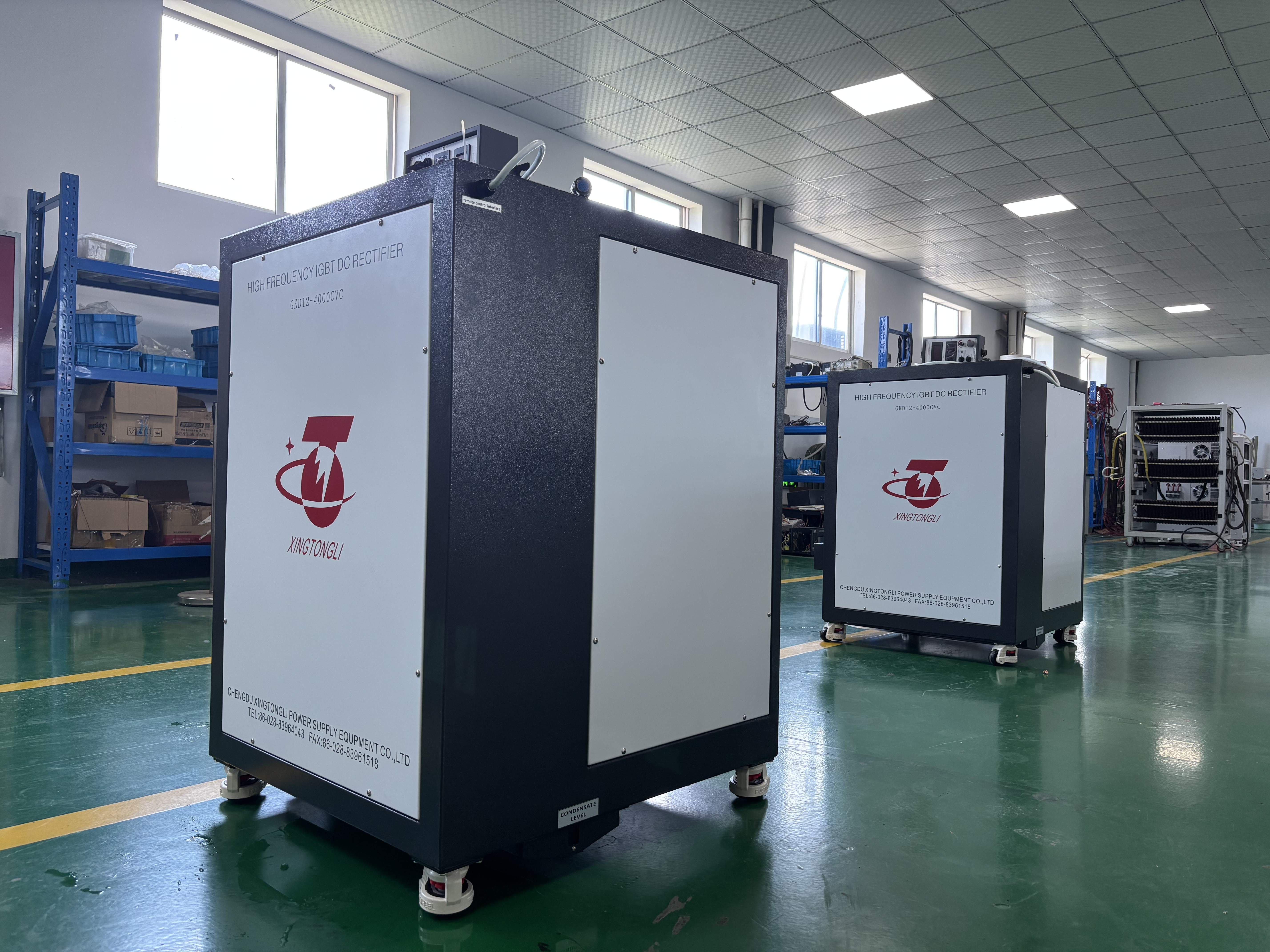 12V 4000A Low Ripple Electroplating Rectifier 230V Three Phase Input Full Water Cooled DC Power Supply
