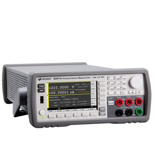 Keysight B2901A Precision Source/Measure Unit with 100 fA Resolution 210 V Output and 3 A DC / 10.5 A Pulse