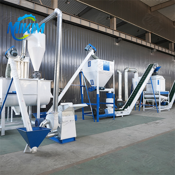 Fully Automatic Farm Feed Pellet Production Line To Improve Breeding Efficiency