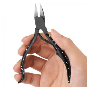 Quality Toenail Ingrown Nail Care Tools Edge Cutter Nipper Length 11.4cm Rotatable Shrapnel Design for sale