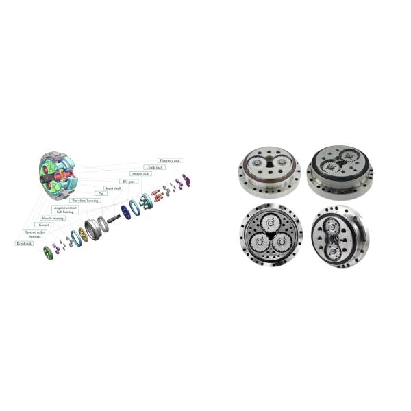 Flanged Reduction Harmonic Gearhead RV Gear Reducer Solid Series