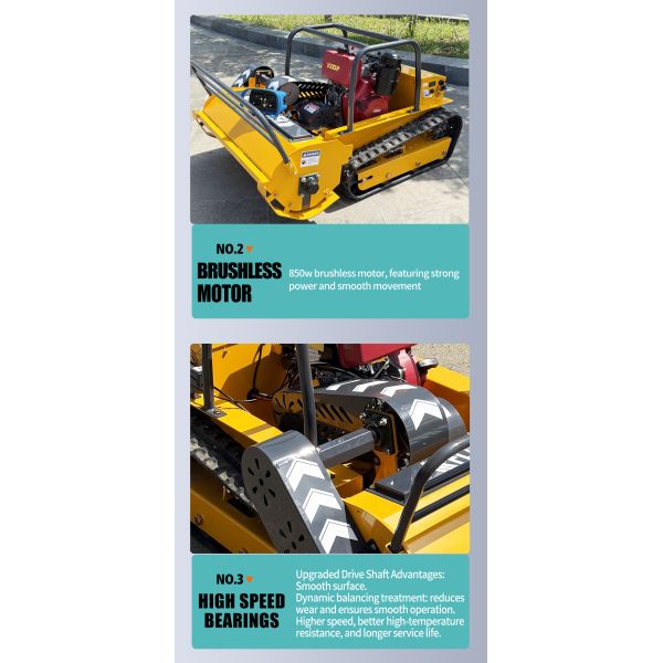 Grass Cutting Machine Brush Cutter for Agriculture DIY Remote Control Zero Turn Cordless Grass Box Mower