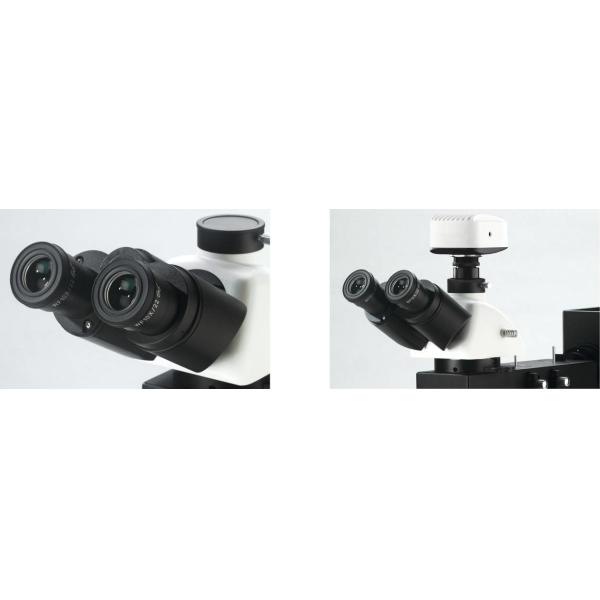 50X 1000X Binocular Optical Metallurgical Microscope Tinocular Bright Dark Field