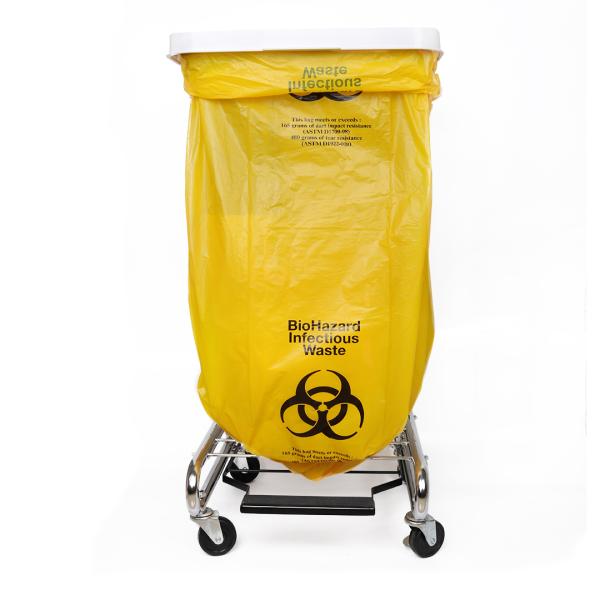HDPE LDPE PP Thick 50 Micron Biohazard Specimen Bag Customize Size