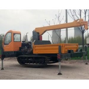 Self Dumping Tracked Loader Compact Skid Loader Paywelder Machine