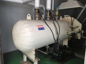 2*3M Automatic pressure autoclave PLC system and cylindric and single drum structure glass autoclave