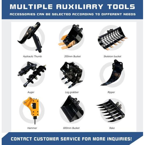 Internal Combustion Drive Mini Excavator for Precise Digging on Construction Sites