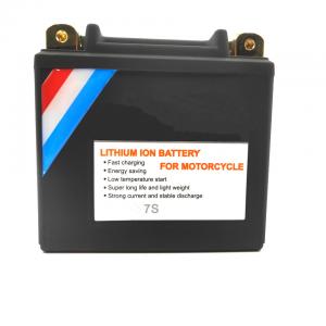 Quality UN38.3 CCA 260 Motorcycle Starter Batteries 12V 4Ah Lifepo4 7S for sale