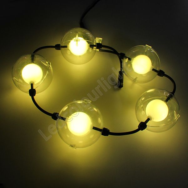 Pixel Controlled Dynamic DMX512 D100mm LED Pixel 3D Ball String Light