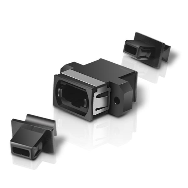 24 Core SC Footprint MPO Adapter Without Flange