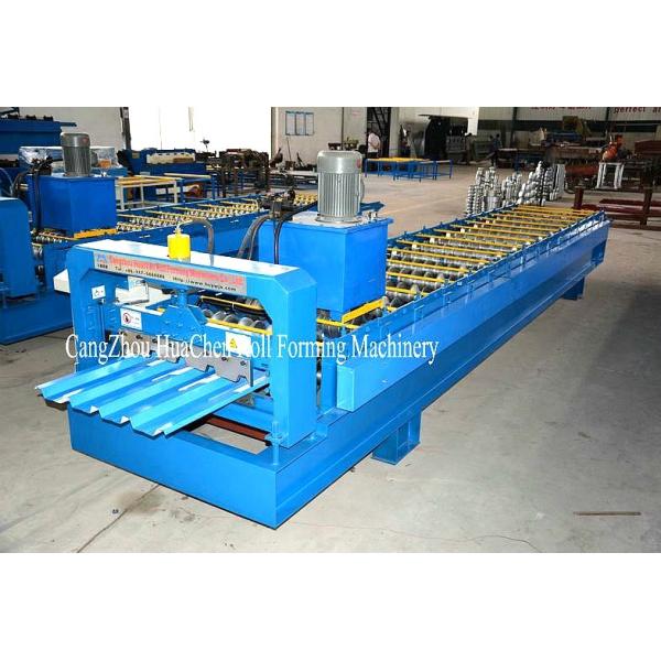 Standard 686mm IBR Roofing Sheet Roll Forming Machine With PLC Control System