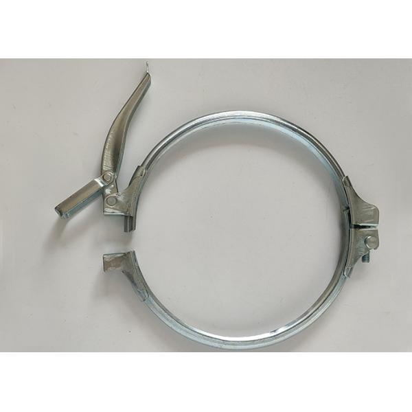 200mm Airtight Quick Release Galvanized Pipe Clamp