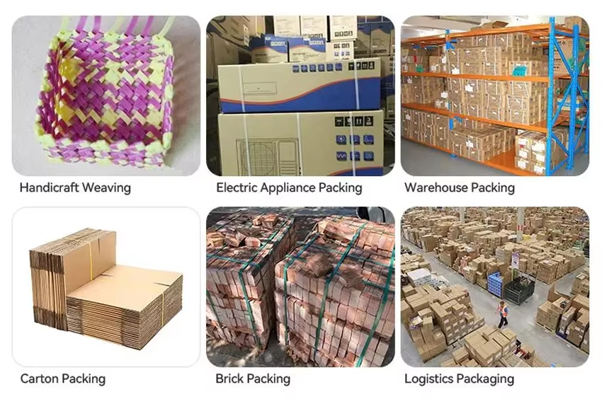 9-32mm Polyethylene PET Packing Strap Making Machine Make Packing Belt For Products