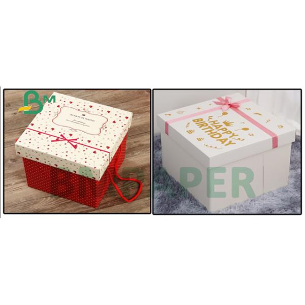 Printable 2 Side 1.5mm 2.0mm Solid Board For Making Package Carton 700 x 1000mm