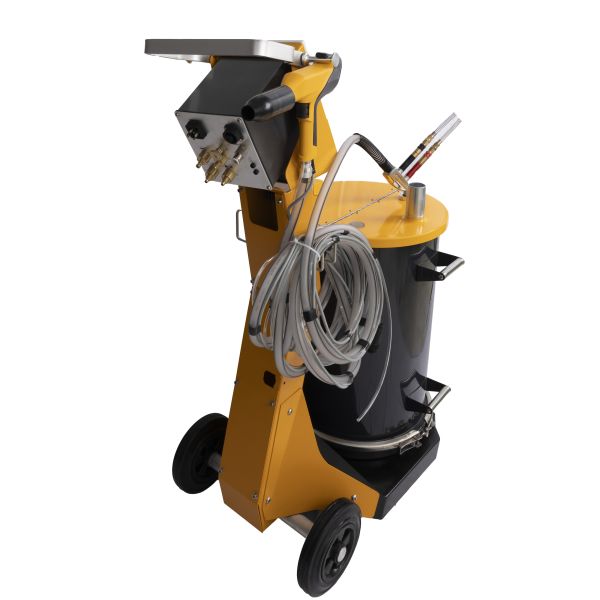 Astar MT800 Manual Electrostatic Powder Coating Machine with LCD Digital Display 0–100kV Stepless Regulation and 60L Stainless Steel Hopper