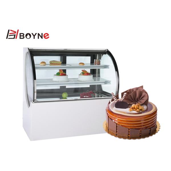 Fan Cooling Three Layer Cake Display Case For Restaurant