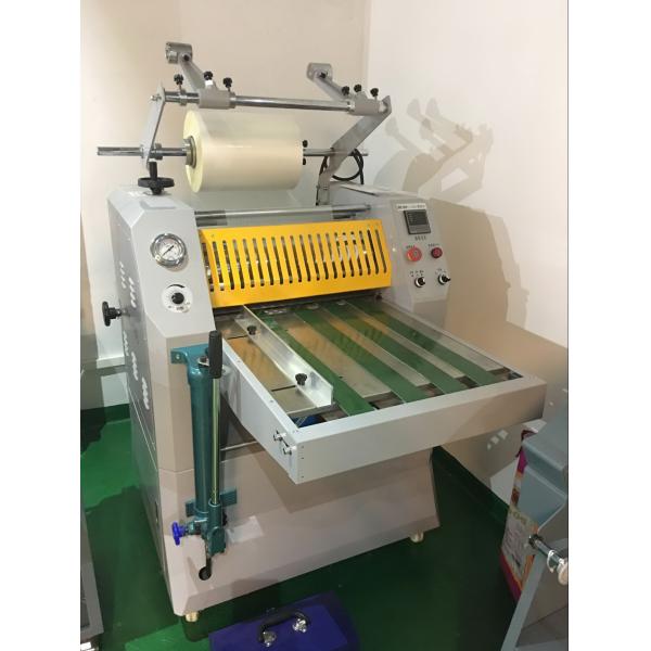 Book Lamination Machine Hydraulic Automatic Lamination Machine With Steel Roller