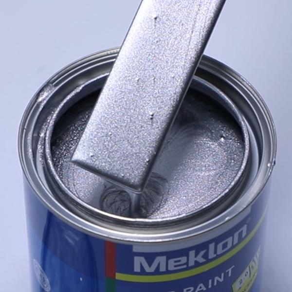1K Extra Coarse Silver Car Paint High Solid Auto Refinish High Gloss Clear Coat For Car Paint Polyester Epoxy