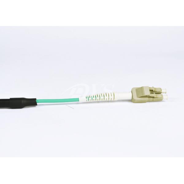 Multimode Duplex Fiber Optic Cable Assemblies 90 Degree NSN-LC/UPC For Broadcast