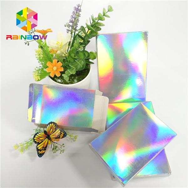 White Color Cardboard Packaging Boxes Various Card Fleixble Logo Customized