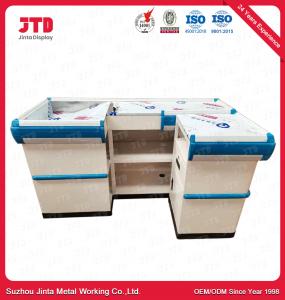 China Hygienic Convenience Store Checkout Counter Desk 850mm 1500mm on sale