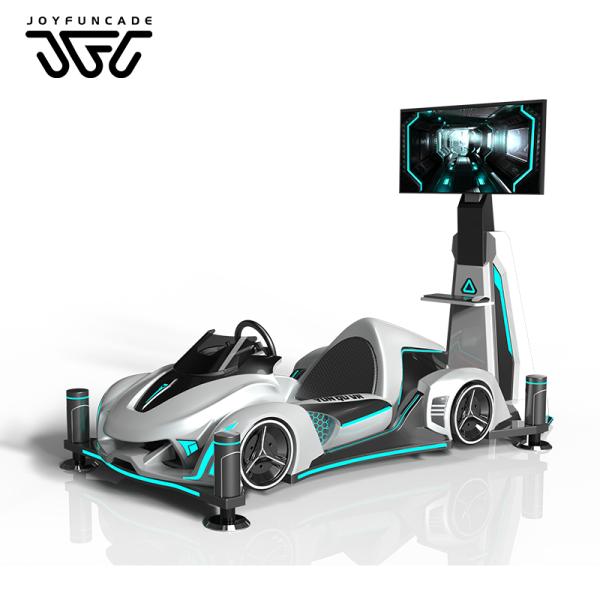 Indoor VR Driving Simulator Experience with a Tilt Quadcopter VR Racing Kart